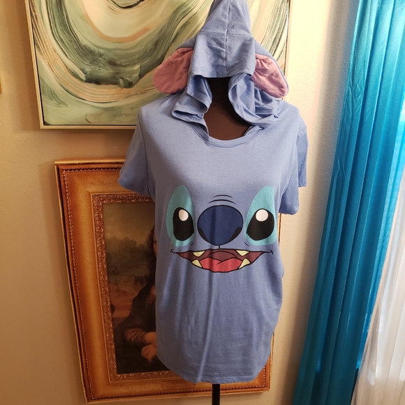 Disney Tops - Disney stitch hoodie top xxxl 21